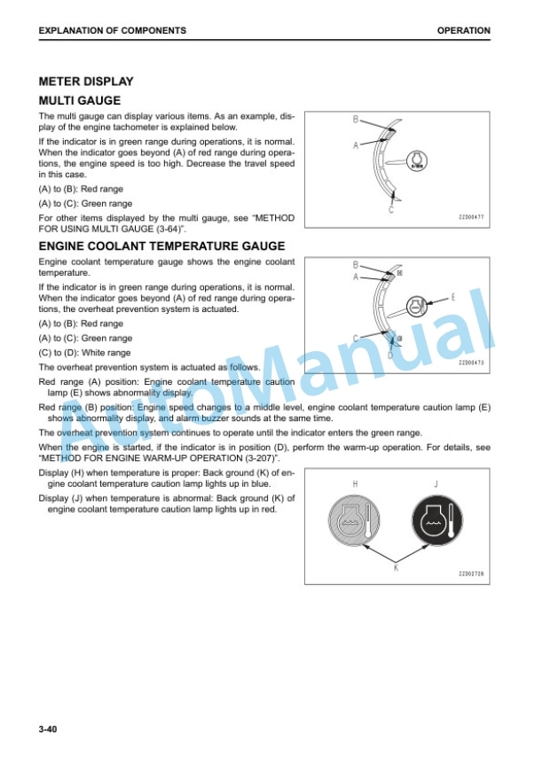 Komatsu D155AX-8 Bull Dozer Operation and Maintenance Manual TEN00735-01 2 Komatsu D155AX-8 Bull Dozer Operation and Maintenance Manual TEN00735-01 - Image 2