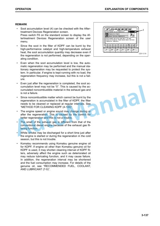 Komatsu D155AX-8 Bull Dozer Operation and Maintenance Manual TEN00735-01 3 Komatsu D155AX-8 Bull Dozer Operation and Maintenance Manual TEN00735-01 - Image 3