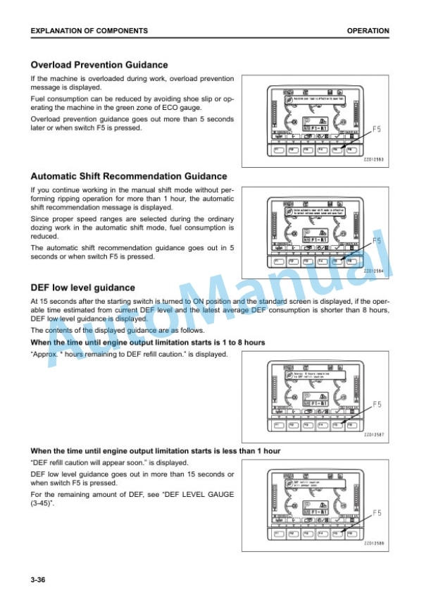 Komatsu D155AX-8 Bull Dozer Operation and Maintenance Manual TEN00787-01 2 Komatsu D155AX-8 Bull Dozer Operation and Maintenance Manual TEN00787-01 - Image 2
