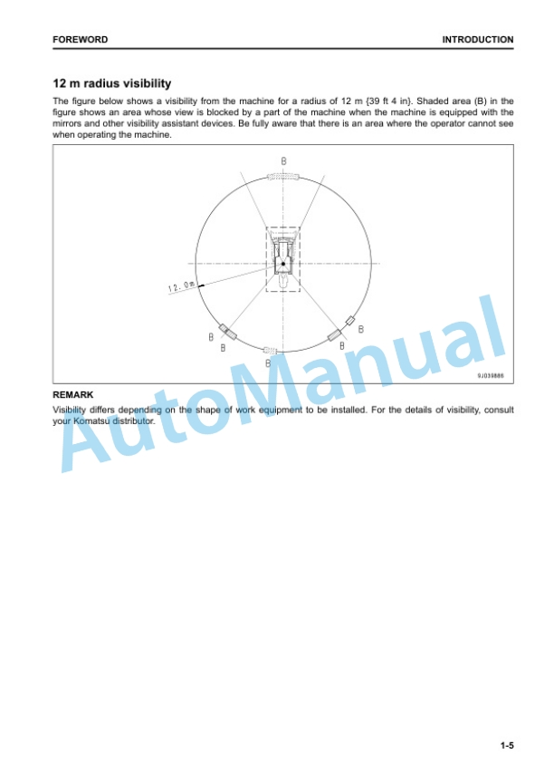 Komatsu D155AX-8 Bull Dozer Operation and Maintenance Manual TEN00850-01 2 Komatsu D155AX-8 Bull Dozer Operation and Maintenance Manual TEN00850-01 - Image 2