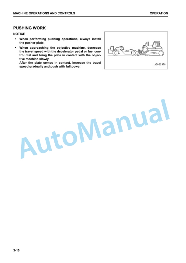 Komatsu D155AX-8 Bull Dozer Operation and Maintenance Manual TEN00850-01 4 Komatsu D155AX-8 Bull Dozer Operation and Maintenance Manual TEN00850-01 - Image 4
