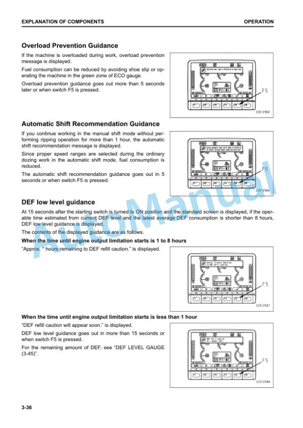 Komatsu D155AX-8 Bull Dozer Operation and Maintenance Manual TEN00936-00 2 Komatsu D155AX-8 Bull Dozer Operation and Maintenance Manual TEN00936-00 - Image 2