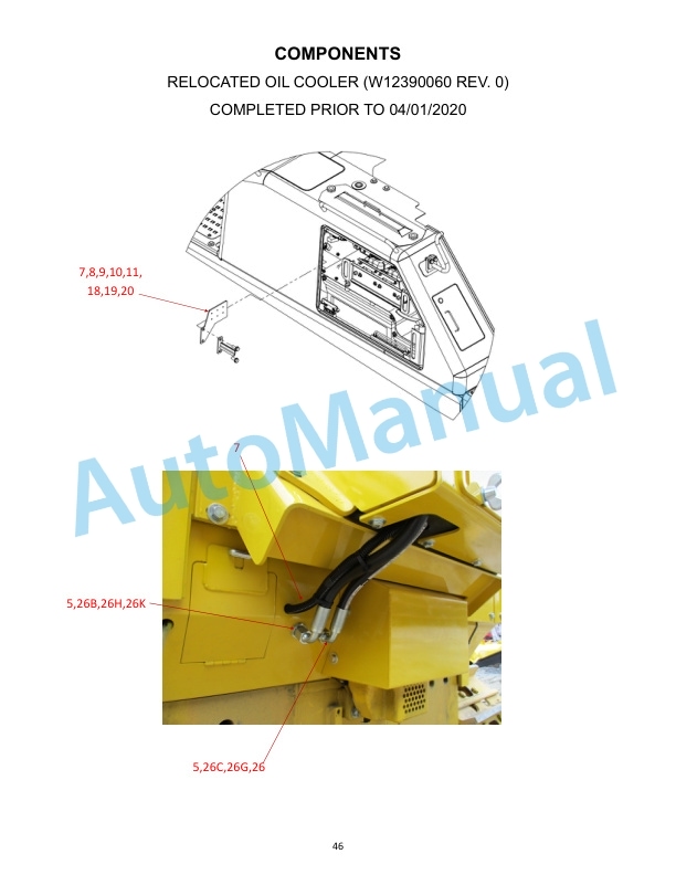 Komatsu D155AX-8 Waste Handler Dozer Parts Manual W12CLD1558002 4 Komatsu D155AX-8 Waste Handler Dozer Parts Manual W12CLD1558002-4