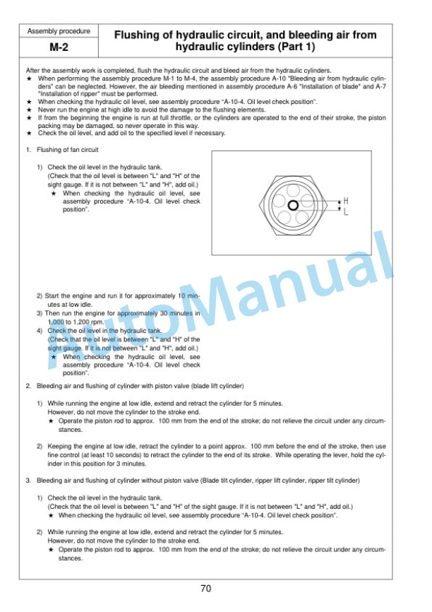 Komatsu D155AX-8E0 Bull Dozer Field Assembly Instruction GEN00193-02 5 Komatsu D155AX-8E0 Bull Dozer Field Assembly Instruction GEN00193-02 - Image 5