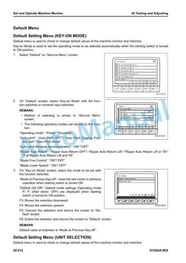 Alternative view of Komatsu D155AX-8E0 Bull Dozer Shop Manual SEN06762-01