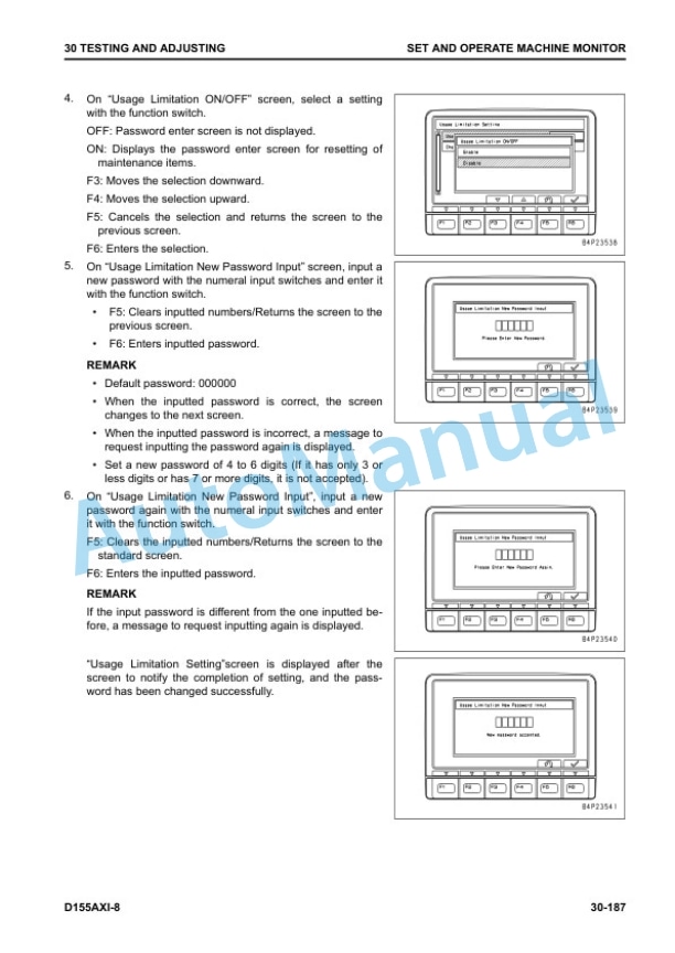 Alternative view of Komatsu D155AXi-8 Bull Dozer Shop Manual SEN06521-15