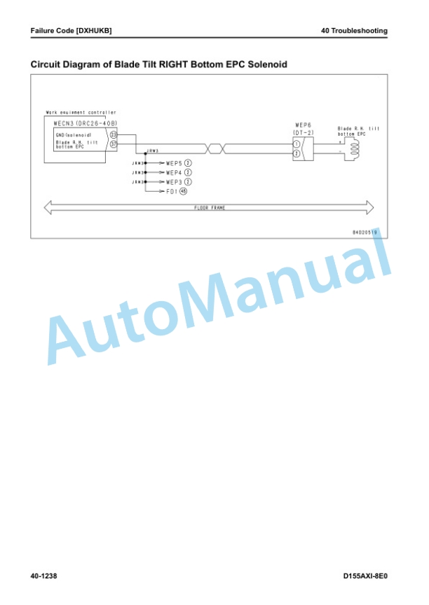 Komatsu D155AXi-8E0 Bull Dozer Shop Manual SEN06763-01 4 Komatsu D155AXi-8E0 Bull Dozer Shop Manual SEN06763-01 - Image 4