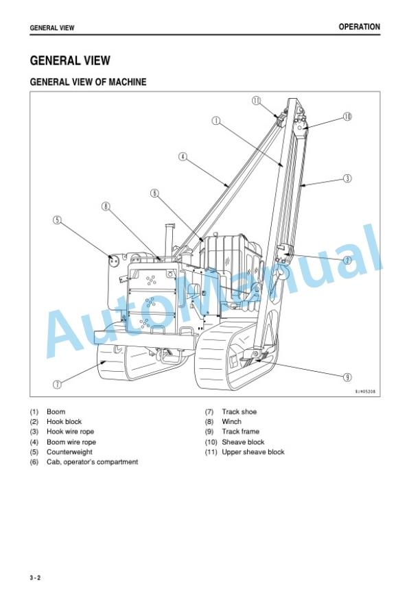 Komatsu D155C-1 PipeLayer Operation and Maintenance Manual PEN00060-00 2 Komatsu D155C-1 PipeLayer Operation and Maintenance Manual PEN00060-00 - Image 2
