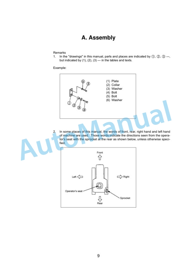 Komatsu D155CX-8 Bull Dozer Field Assembly Instruction GEN00222-01 3 Komatsu D155CX-8 Bull Dozer Field Assembly Instruction GEN00222-01 - Image 3