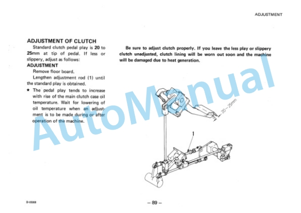 Komatsu D20A-5, D20P-5, D20PL-5, D20PLL-5, D20P-5A Bull Dozer Operation and Maintenance Manual SEAM101D01 5 Komatsu D20A-5, D20P-5, D20PL-5, D20PLL-5, D20P-5A Bull Dozer Operation and Maintenance Manual SEAM101D01 - Image 5