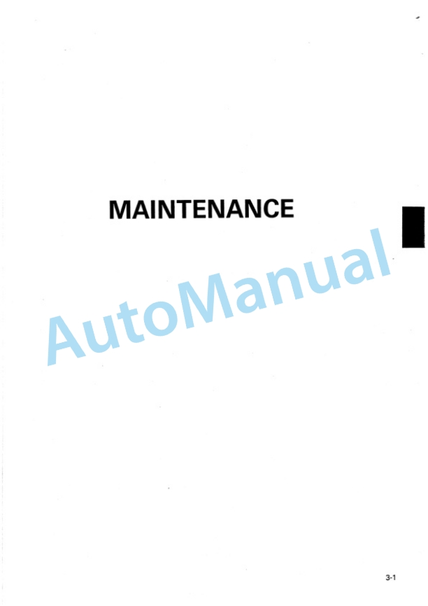 Komatsu D20A-7, D20PL-7, D20PLL-7, D20P-7A, D21A-7, D21P-7A Bull Dozer Operation and Maintenance Manual SEAM000904 4 Komatsu D20A-7, D20PL-7, D20PLL-7, D20P-7A, D21A-7, D21P-7A Bull Dozer Operation and Maintenance Manual SEAM000904 - Image 4