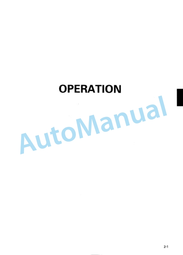 Komatsu D20A-7, D20PL-7, D20PLL-7, D20P-7A, D21A-7, D21P-7A Bull Dozer Operation and Maintenance Manual SEAM025800P 2 Komatsu D20A-7, D20PL-7, D20PLL-7, D20P-7A, D21A-7, D21P-7A Bull Dozer Operation and Maintenance Manual SEAM025800P - Image 2