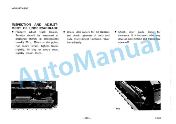 Komatsu D21A-5, D21P-5, D21PL-5, D21P-5A Bull Dozer Operation and Maintenance Manual SEAM104D01 5 Komatsu D21A-5, D21P-5, D21PL-5, D21P-5A Bull Dozer Operation and Maintenance Manual SEAM104D01 - Image 5