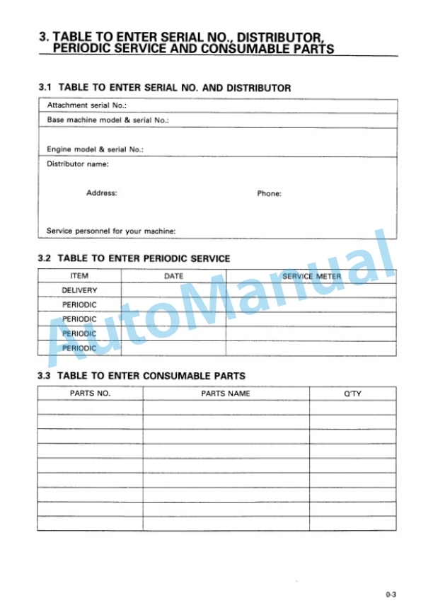 Komatsu D21A-7T Trimming Dozer Operation and Maintenance Manual SEAT001800 2 Komatsu D21A-7T Trimming Dozer Operation and Maintenance Manual SEAT001800 - Image 2