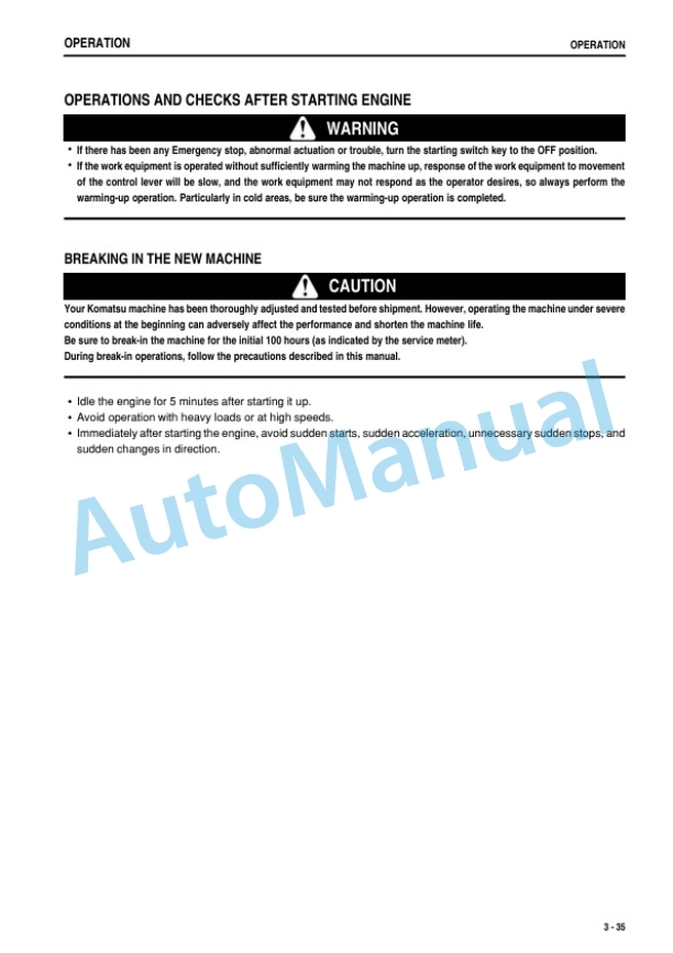 Komatsu D21A-8, D21P-8 Galeo Bull Dozer Shop Manual TEN00016-01 3 Komatsu D21A-8, D21P-8 Galeo Bull Dozer Shop Manual TEN00016-01 - Image 3