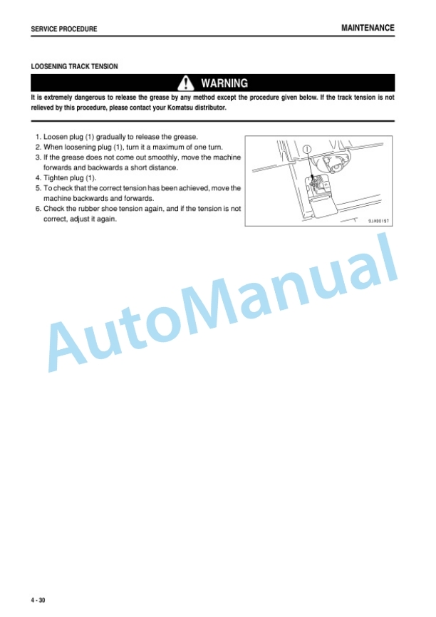 Komatsu D21A-8E0, D21P-8E0 Bull Dozer Operation and Maintenance Manual PEN00270-03 5 Komatsu D21A-8E0, D21P-8E0 Bull Dozer Operation and Maintenance Manual PEN00270-03 - Image 5