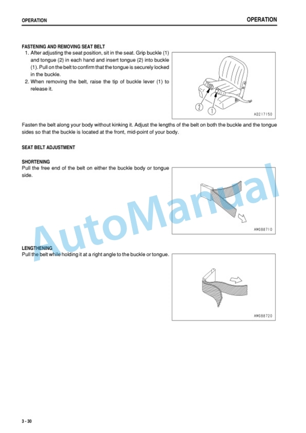 Komatsu D21A-8E0, D21P-8E0 Bull Dozer Operation and Maintenance Manual TEN00496-03 3 Komatsu D21A-8E0, D21P-8E0 Bull Dozer Operation and Maintenance Manual TEN00496-03 - Image 3