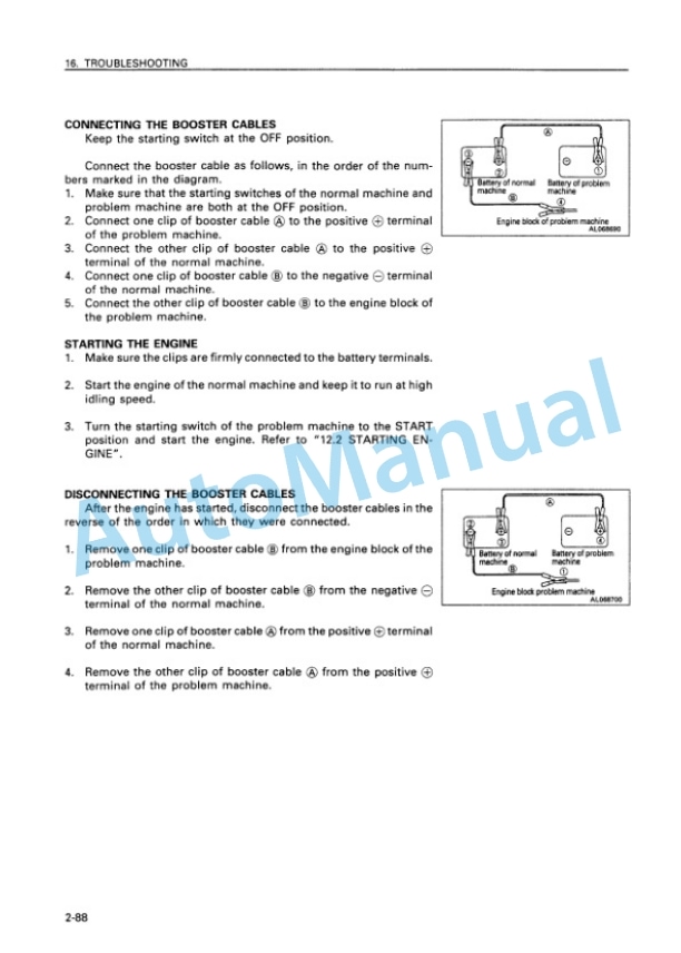 Komatsu D275A-2 Bull Dozer Operation and Maintenance Manual SEAM024601P 4 Komatsu D275A-2 Bull Dozer Operation and Maintenance Manual SEAM024601P - Image 4