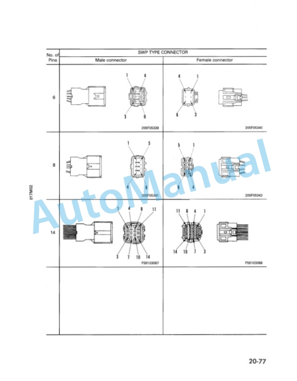 Komatsu D275A-2 Bull Dozer Shop Manual SEBM000207 3 Komatsu D275A-2 Bull Dozer Shop Manual SEBM000207 - Image 3