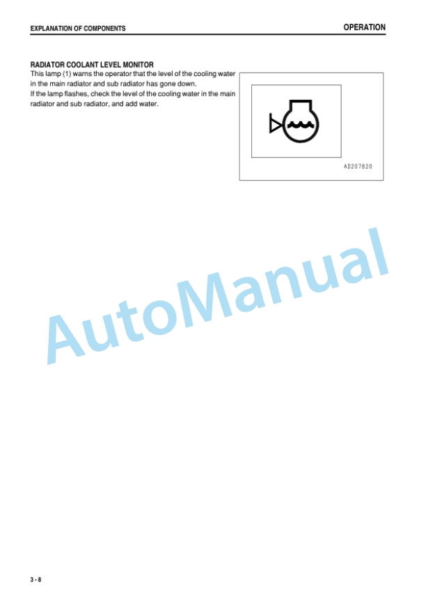 Komatsu D275A-5 Galeo Bull Dozer Operation and Maintenance Manual SEAM044701P 2 Komatsu D275A-5 Galeo Bull Dozer Operation and Maintenance Manual SEAM044701P - Image 2