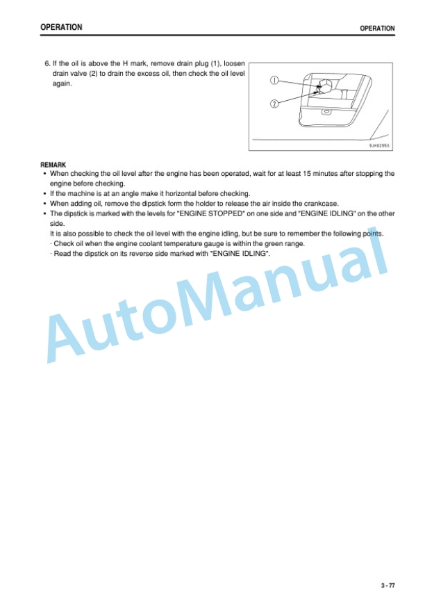 Komatsu D275A-5R Bull Dozer Operation and Maintenance Manual PEN00603-00 3 Komatsu D275A-5R Bull Dozer Operation and Maintenance Manual PEN00603-00 - Image 3