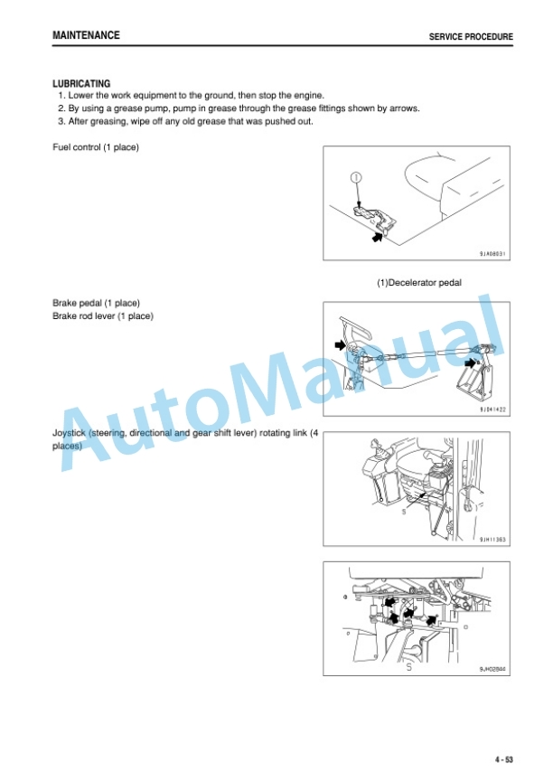 Komatsu D275A-5R Bull Dozer Operation and Maintenance Manual PEN01260-01 5 Komatsu D275A-5R Bull Dozer Operation and Maintenance Manual PEN01260-01 - Image 5