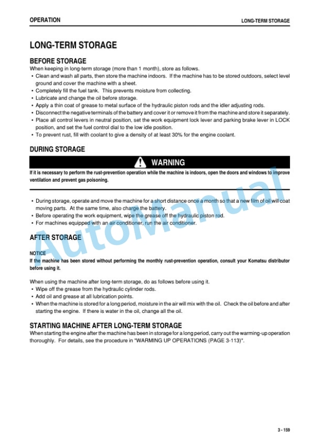 Komatsu D275A-5R Bull Dozer Operation and Maintenance Manual PEN01260-07 4 Komatsu D275A-5R Bull Dozer Operation and Maintenance Manual PEN01260-07-4