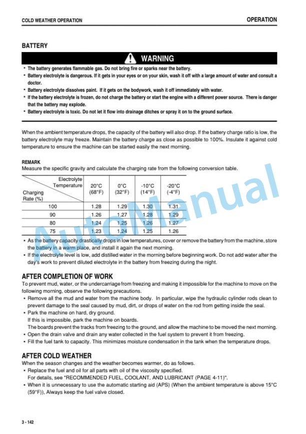 Komatsu D275A-5R Galeo Bull Dozer Operation and Maintenance Manual PEN00174-02 4 Komatsu D275A-5R Galeo Bull Dozer Operation and Maintenance Manual PEN00174-02 - Image 4
