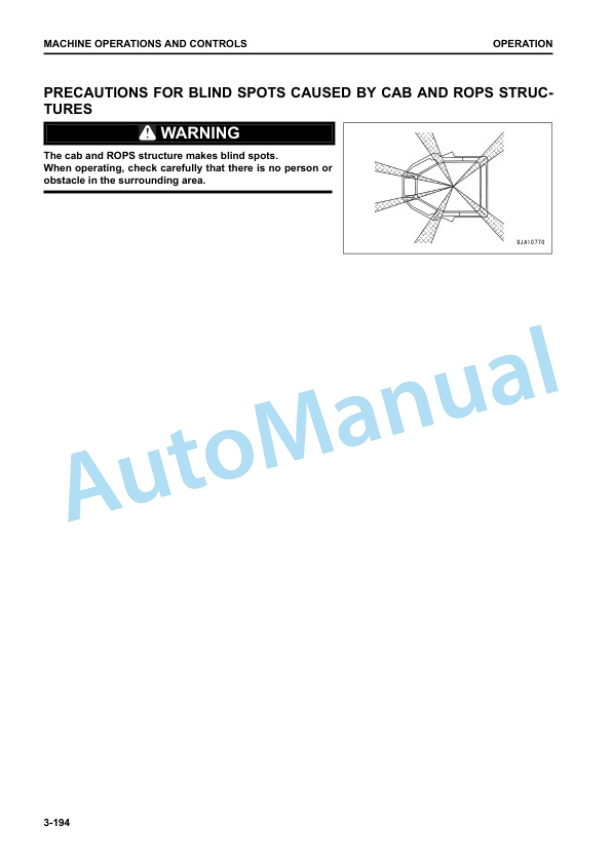 Komatsu D275A-6 Bull Dozer Operation and Maintenance Manual PEN01643-04 4 Komatsu D275A-6 Bull Dozer Operation and Maintenance Manual PEN01643-04 - Image 4