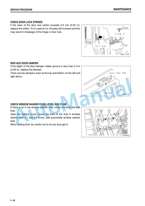 Komatsu D275AX-5 Bull Dozer Operation and Maintenance Manual SEAM043503P 5 Komatsu D275AX-5 Bull Dozer Operation and Maintenance Manual SEAM043503P - Image 5