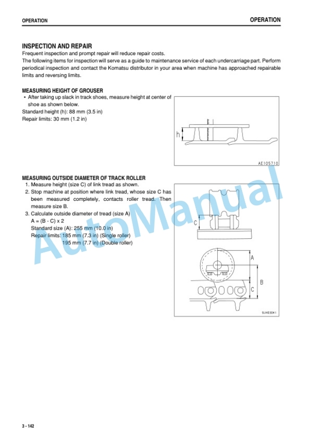 Komatsu D275AX-5 Galeo Bull Dozer Operation and Maintenance Manual PEN00034-02 4 Komatsu D275AX-5 Galeo Bull Dozer Operation and Maintenance Manual PEN00034-02 - Image 4