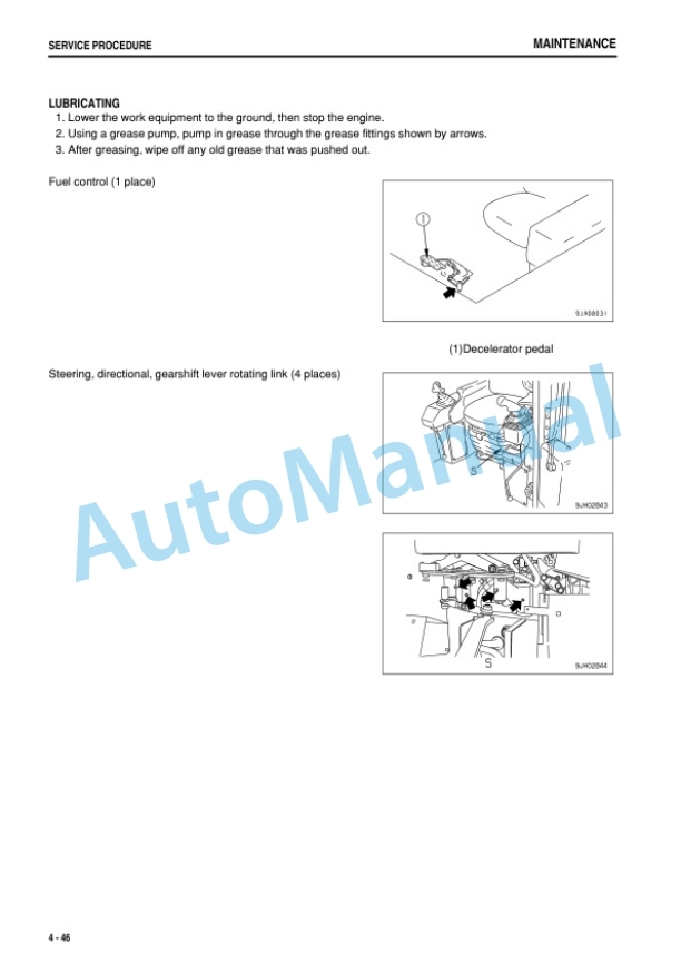 Komatsu D275AX-5 Galeo Bull Dozer Operation and Maintenance Manual PEN00034-02 5 Komatsu D275AX-5 Galeo Bull Dozer Operation and Maintenance Manual PEN00034-02 - Image 5