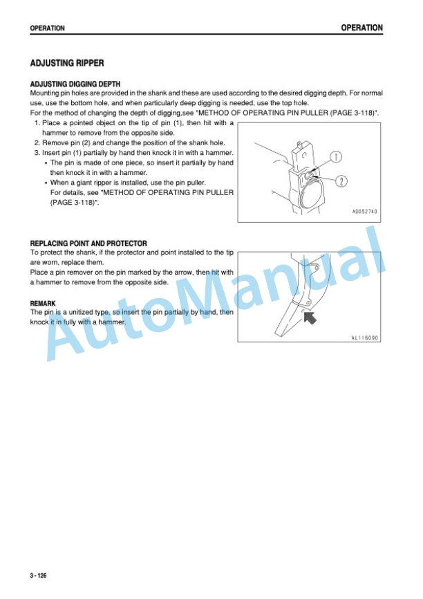 Komatsu D275AX-5 Galeo Bull Dozer Operation and Maintenance Manual SEAM055900T 4 Komatsu D275AX-5 Galeo Bull Dozer Operation and Maintenance Manual SEAM055900T - Image 4