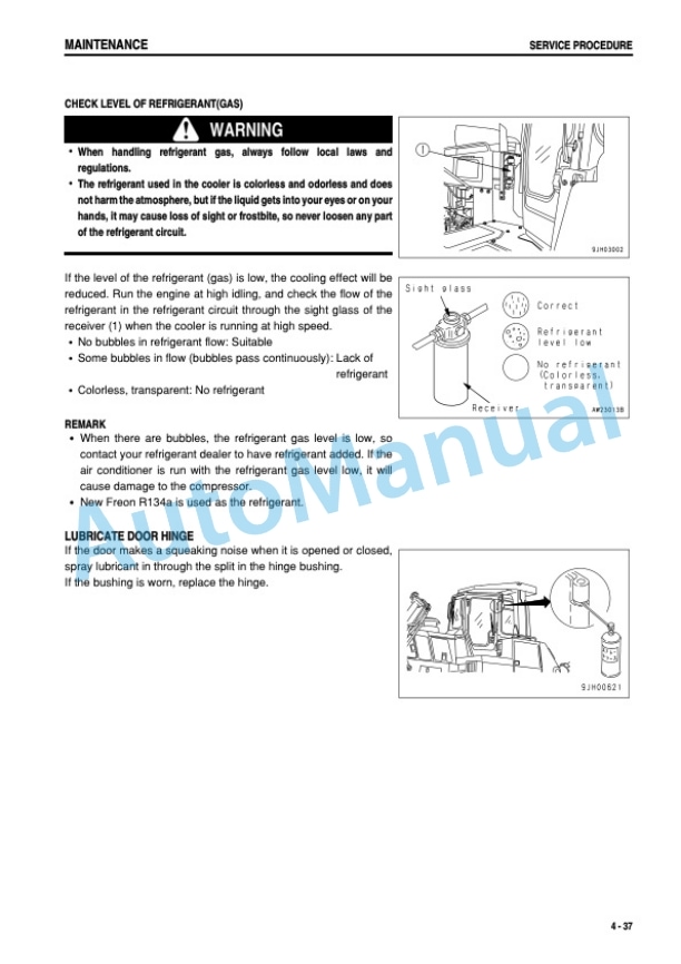 Komatsu D275AX-5 Galeo Bull Dozer Operation and Maintenance Manual SEAM055900T 5 Komatsu D275AX-5 Galeo Bull Dozer Operation and Maintenance Manual SEAM055900T - Image 5