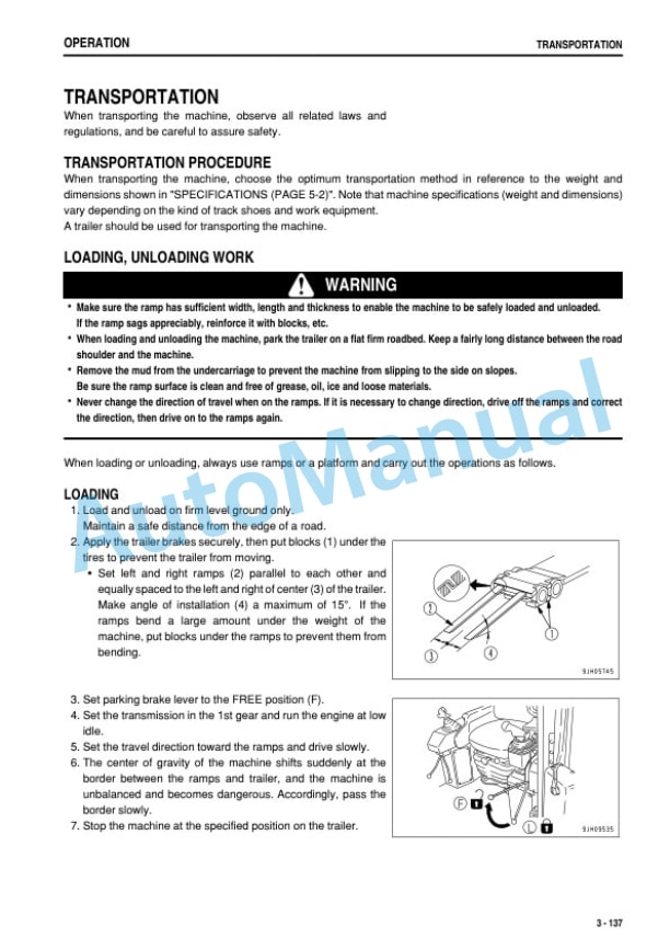 Komatsu D275AX-5 Galeo Bull Dozer Operation and Maintenance Manual TEN00035-02 4 Komatsu D275AX-5 Galeo Bull Dozer Operation and Maintenance Manual TEN00035-02 - Image 4