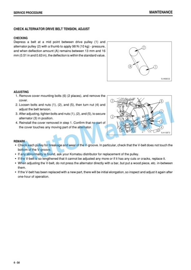 Komatsu D275AX-5E0 Bull Dozer Operation and Maintenance Manual PEN01258-00 5 Komatsu D275AX-5E0 Bull Dozer Operation and Maintenance Manual PEN01258-00 - Image 5