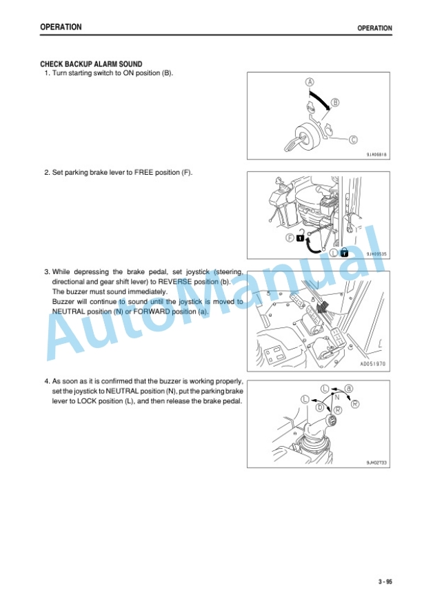 Komatsu D275AX-5E0 Bull Dozer Operation and Maintenance Manual PEN01258-04 3 Komatsu D275AX-5E0 Bull Dozer Operation and Maintenance Manual PEN01258-04-3