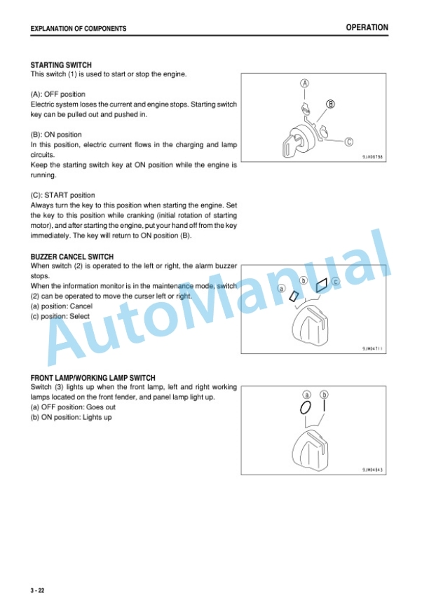 Komatsu D275AX-5E0 Bull Dozer Operation and Maintenance Manual PEN01258-05 2 Komatsu D275AX-5E0 Bull Dozer Operation and Maintenance Manual PEN01258-05-2