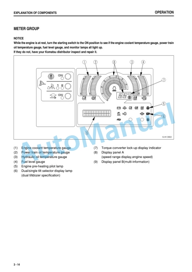 Komatsu D275AX-5E0 Bull Dozer Operation and Maintenance Manual TEN00352-00 2 Komatsu D275AX-5E0 Bull Dozer Operation and Maintenance Manual TEN00352-00 - Image 2