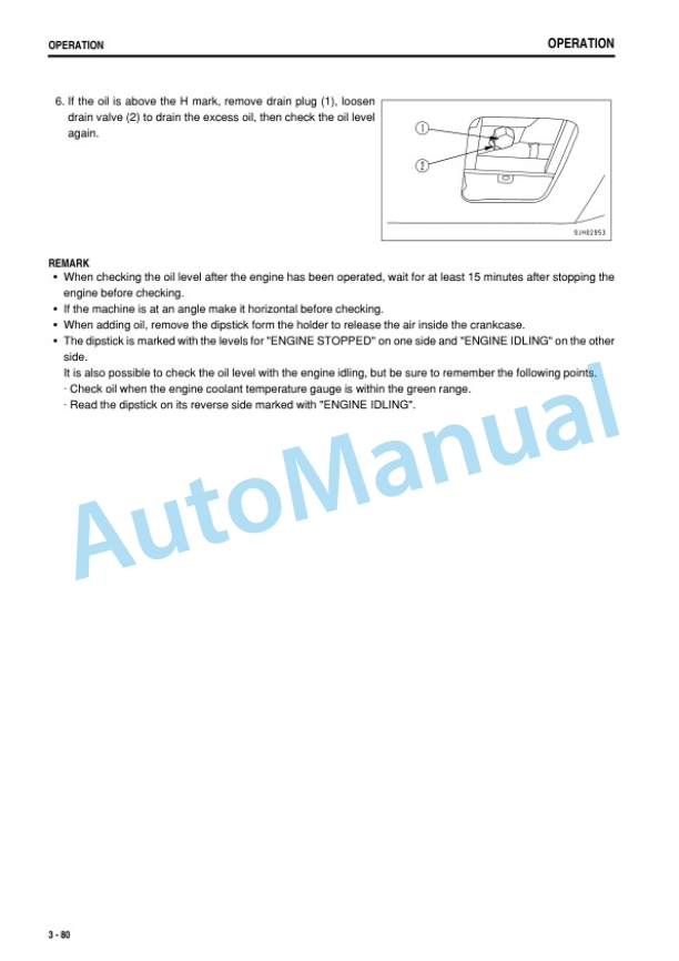 Komatsu D275AX-5E0 Bull Dozer Operation and Maintenance Manual TEN00352-00 3 Komatsu D275AX-5E0 Bull Dozer Operation and Maintenance Manual TEN00352-00 - Image 3