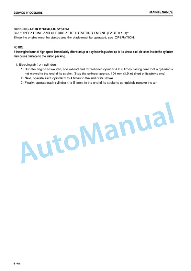 Komatsu D275AX-5E0 Bull Dozer Operation and Maintenance Manual TEN00352-00 5 Komatsu D275AX-5E0 Bull Dozer Operation and Maintenance Manual TEN00352-00 - Image 5