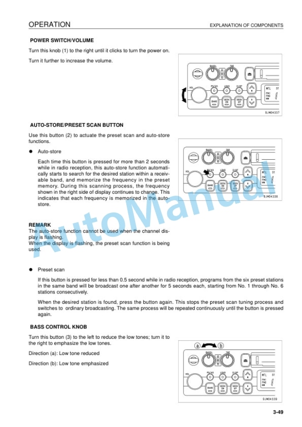 Komatsu D31EX-21, D31PX-21, D37EX-21, D37PX-21, D39EX-21, D39PX-21 Bull Dozer Operation and Maintenance Manual EEAM024300 3 Komatsu D31EX-21, D31PX-21, D37EX-21, D37PX-21, D39EX-21, D39PX-21 Bull Dozer Operation and Maintenance Manual EEAM024300 - Image 3