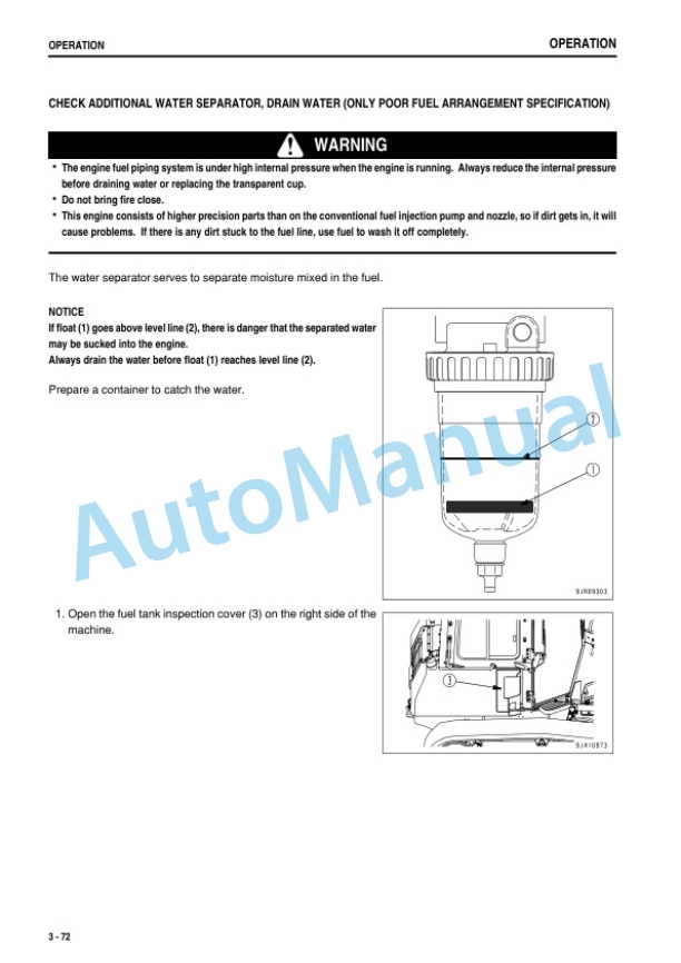 Komatsu D31EX-22, D31PX-22, D37EX-22, D37PX-22 Bull Dozer Operation and Maintenance Manual PEN00562-06 3 Komatsu D31EX-22, D31PX-22, D37EX-22, D37PX-22 Bull Dozer Operation and Maintenance Manual PEN00562-06 - Image 3