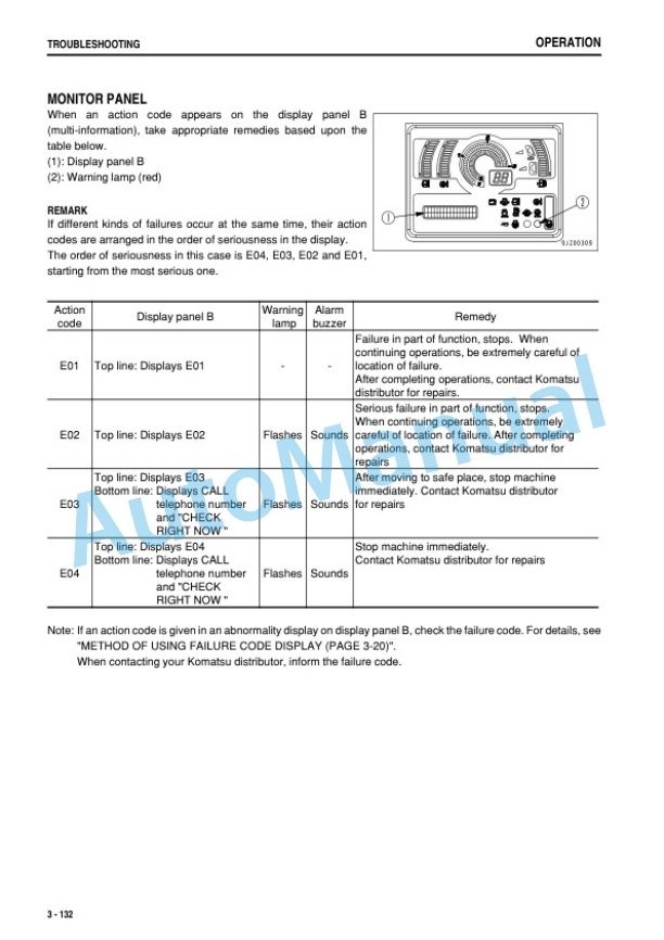 Komatsu D31EX-22, D31PX-22, D37EX-22, D37PX-22 Bull Dozer Operation and Maintenance Manual PEN00562-06 4 Komatsu D31EX-22, D31PX-22, D37EX-22, D37PX-22 Bull Dozer Operation and Maintenance Manual PEN00562-06 - Image 4