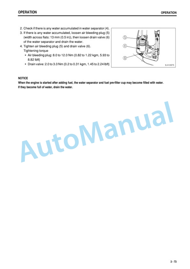 Komatsu D31EX-22, D31PX-22, D37EX-22, D37PX-22 Bull Dozer Operation and Maintenance Manual PEN01148-01 3 Komatsu D31EX-22, D31PX-22, D37EX-22, D37PX-22 Bull Dozer Operation and Maintenance Manual PEN01148-01 - Image 3