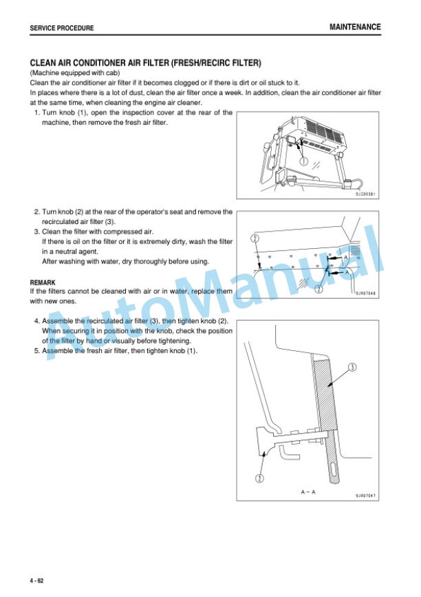 Komatsu D31EX-22, D31PX-22, D37EX-22, D37PX-22 Bull Dozer Operation and Maintenance Manual PEN01148-01 5 Komatsu D31EX-22, D31PX-22, D37EX-22, D37PX-22 Bull Dozer Operation and Maintenance Manual PEN01148-01 - Image 5