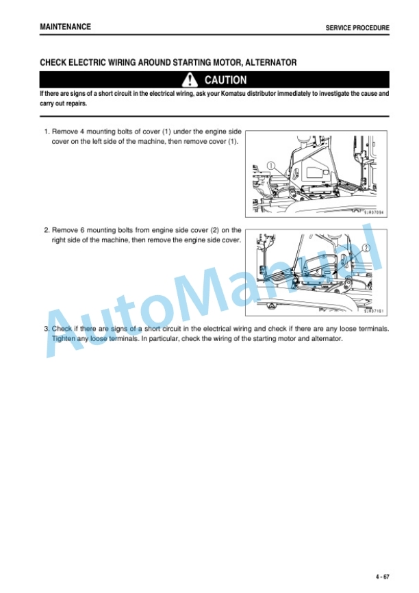 Komatsu D31EX-22, D31PX-22, D37EX-22, D37PX-22 Bull Dozer Operation and Maintenance Manual PEN02122-00 5 Komatsu D31EX-22, D31PX-22, D37EX-22, D37PX-22 Bull Dozer Operation and Maintenance Manual PEN02122-00-5