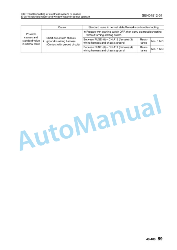 Komatsu D31EX-22, D31PX-22, D37EX-22, D37PX-22 Bull Dozer Shop Manual SEN04343-10 5 Komatsu D31EX-22, D31PX-22, D37EX-22, D37PX-22 Bull Dozer Shop Manual SEN04343-10 - Image 5