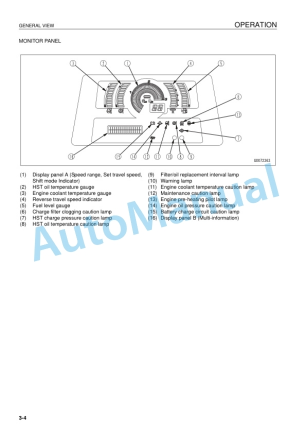 Alternative view of Komatsu D31PLL-21 Bull Dozer Operation and Maintenance Manual PEN01327-01