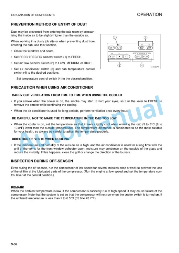 Komatsu D31PLL-21 Bull Dozer Operation and Maintenance Manual PEN01327-01 3 Komatsu D31PLL-21 Bull Dozer Operation and Maintenance Manual PEN01327-01 - Image 3